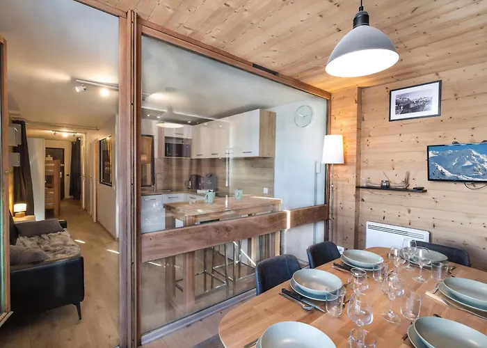 公寓 41m2 Neuf - Vue Panoramique Magnifique Plein Sud - 6 Personnes Au Coeur De Serac - Au Pied Des Pistes *