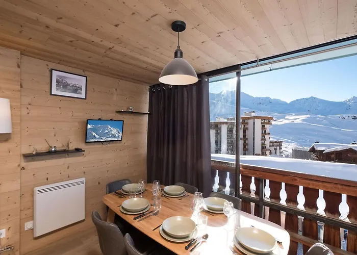 公寓 41m2 Neuf - Vue Panoramique Magnifique Plein Sud - 6 Personnes Au Coeur De Serac - Au Pied Des Pistes 瓦托伦斯