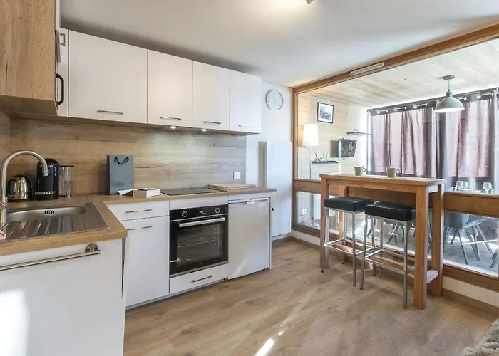 公寓 41m2 Neuf - Vue Panoramique Magnifique Plein Sud - 6 Personnes Au Coeur De Serac - Au Pied Des Pistes