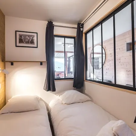 Appartement 41m2 Neuf - Vue Panoramique Magnifique Plein Sud - 6 Personnes Au Coeur De Serac - Au Pied Des Pistes