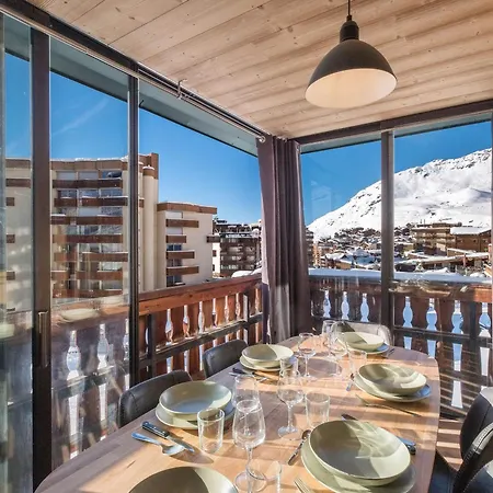 41m2 - Vue Panoramique Magnifique Plein Sud - 6 Personnes Au Coeur De Serac - Au Pied Des Pistes Appartamento Val Thorens